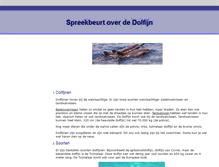 Tablet Screenshot of dolfijn.vanee.org